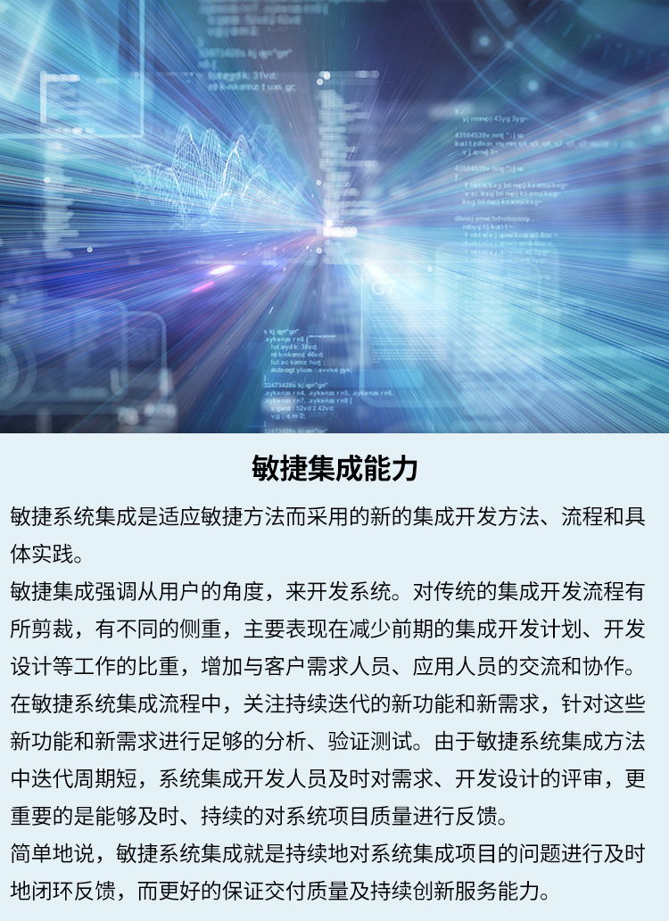 敏捷集成能力